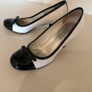 Black and White Franco Sarto Heels